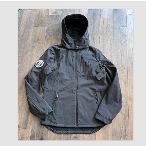 Logitech G Hero Softshell Jacket Men's Size L Black Outdoor Activewear NWT - Picture 2 of 12